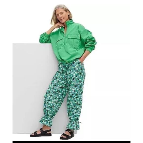 Diane von Furstenberg for Target Pants - Diane Von Furstenberg Pants Womens Jazz Dot Green Cargo DVF/Target XXL